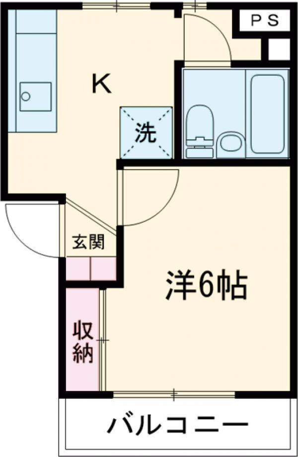 秋元第2ビルの間取り