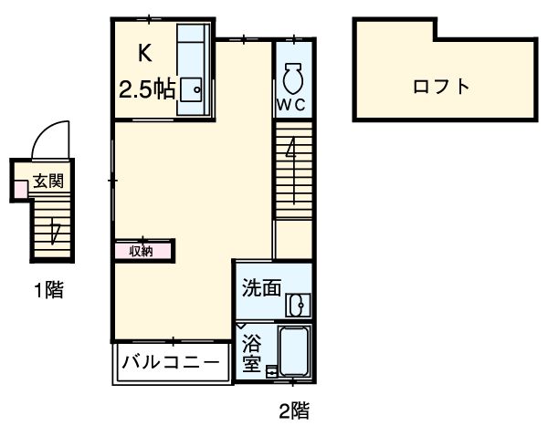 ハイムカープⅡの間取り