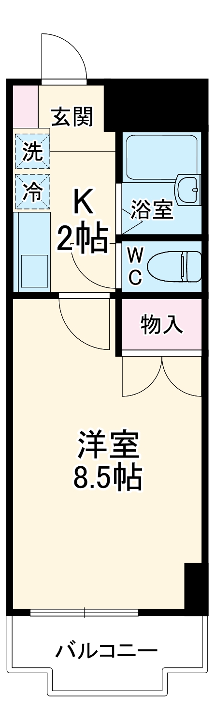 グレース河野の間取り