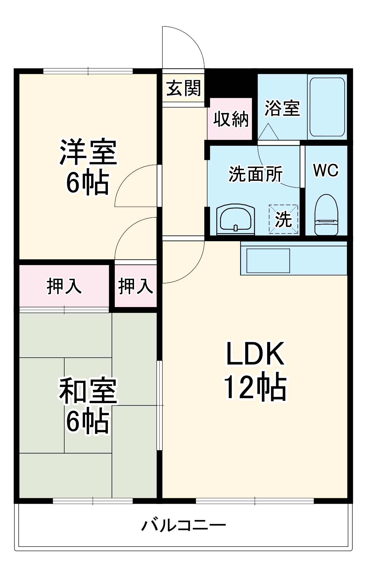 Little Wingの間取り