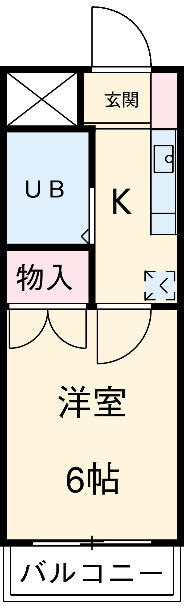 パレスグリーミーの間取り