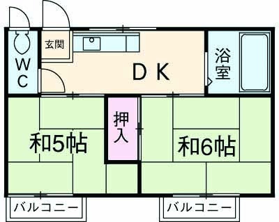 フミール津田沼の間取り