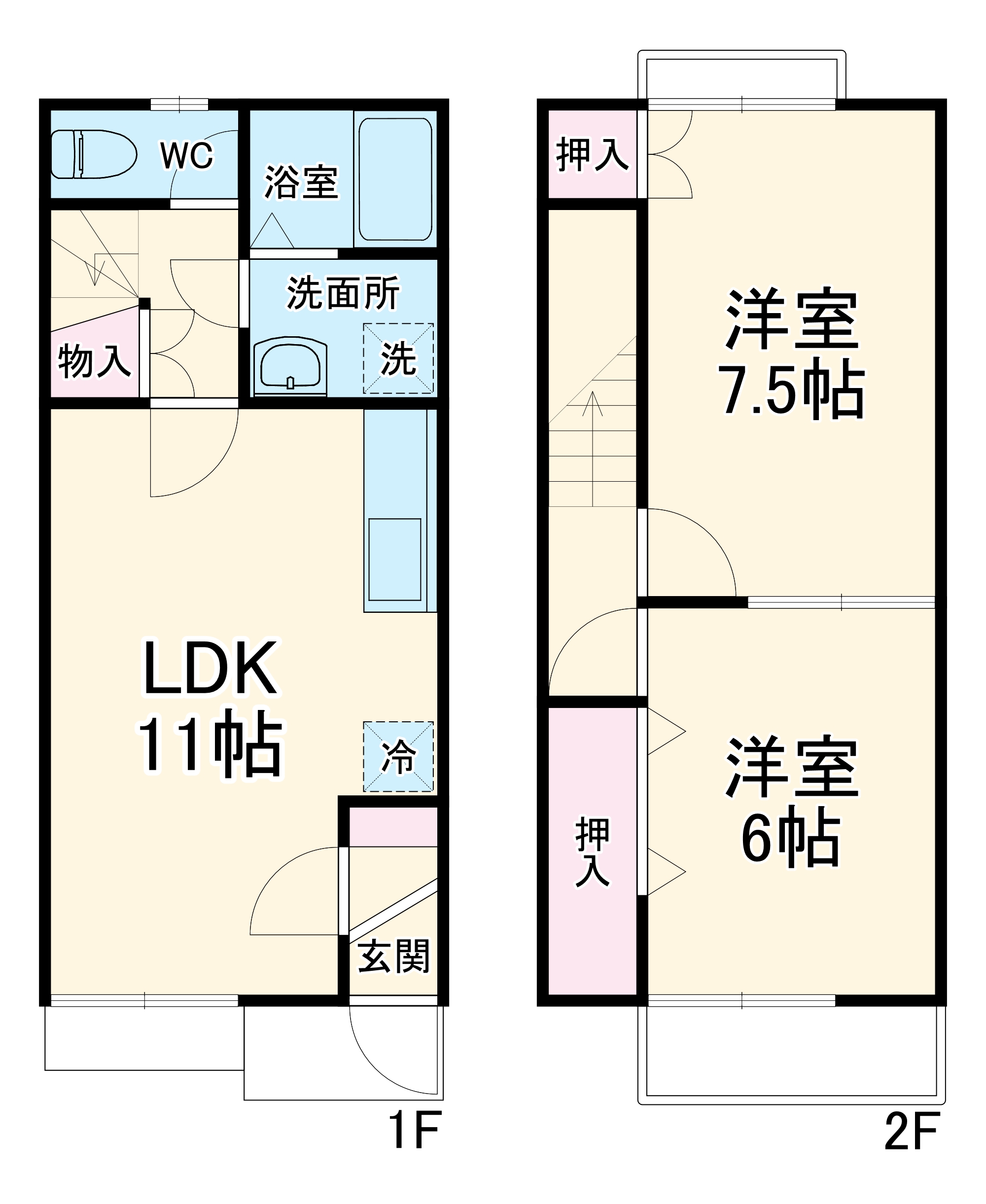 エクセルⅡの間取り