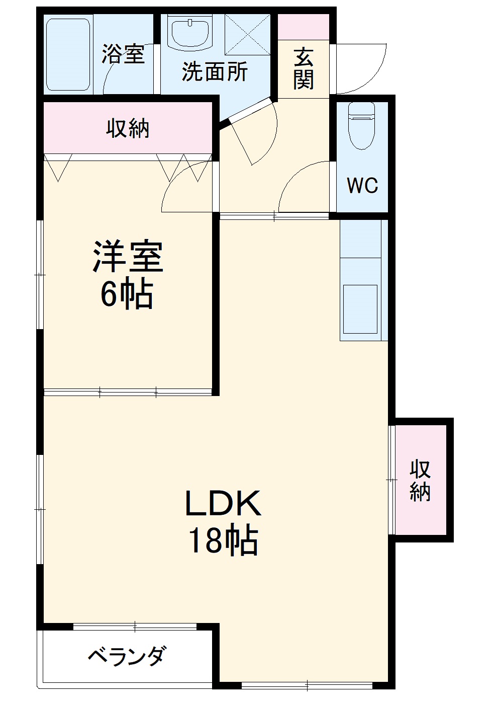 第2カーサENSHOの間取り