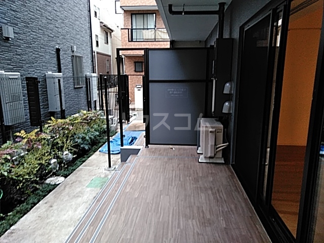 12/25 バルコニー