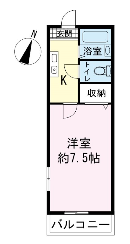 リヴィエールTODAの間取り