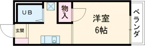 プチメゾン東山の間取り