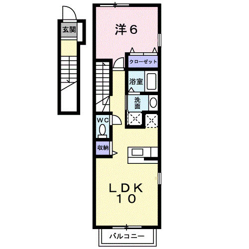 ミニョンⅠの間取り