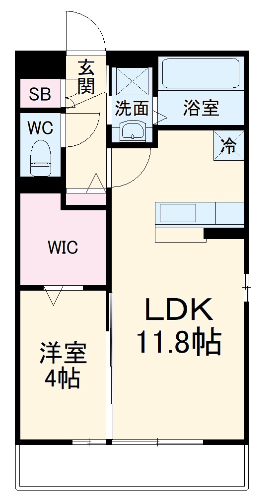 ソレイユの間取り