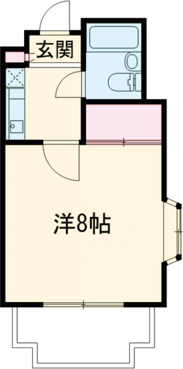 ドゥエリング等々力の間取り
