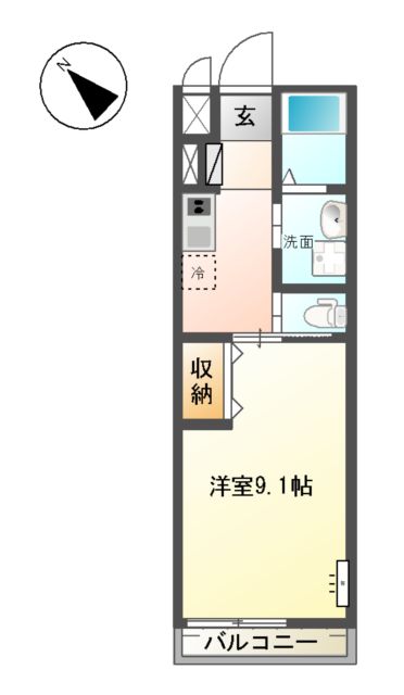 リブロンの間取り