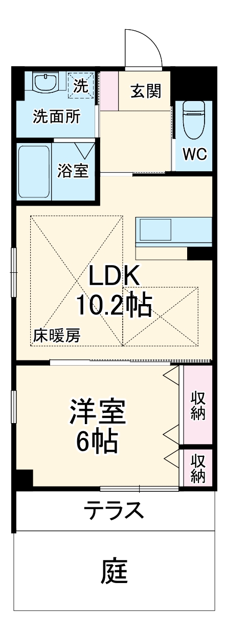 オリーヴの間取り