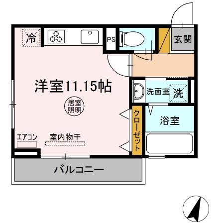 ワイズフォレストⅢ袖ケ浦の間取り