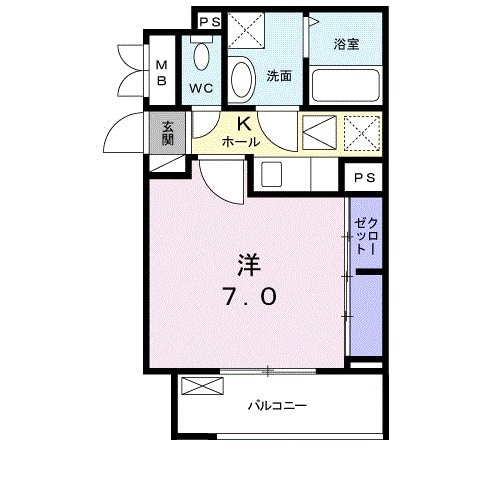 アンシャンテの間取り