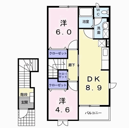 Villa MKの間取り