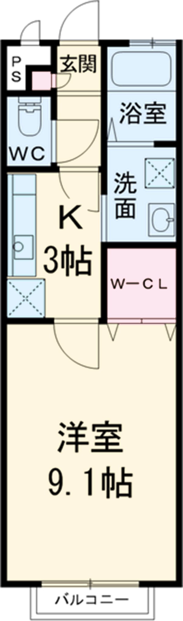 BB・stationの間取り