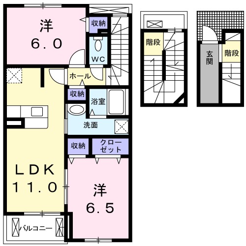 グランシャリオの間取り