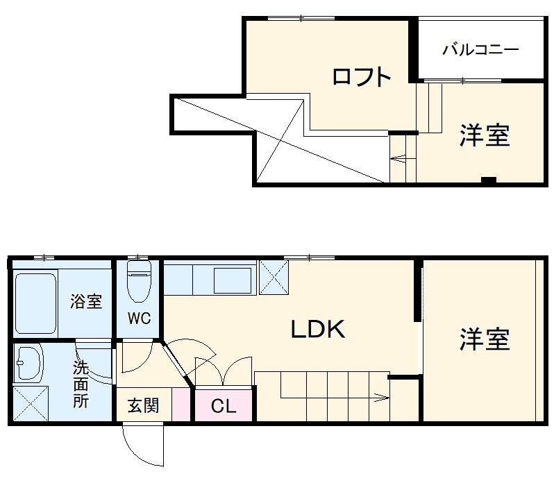 SOLID栄生の間取り