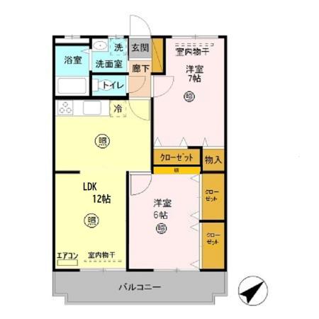 ファインステージ鴻巣の間取り