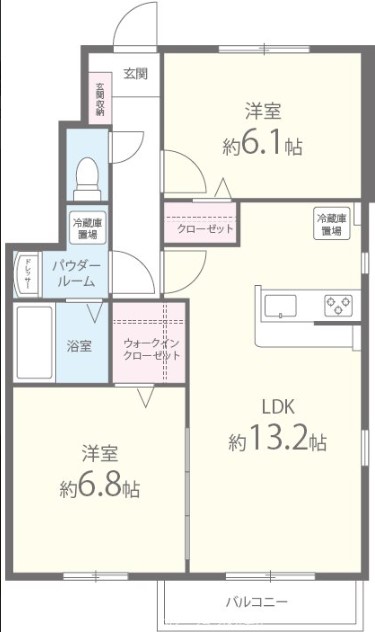 アルミック山荘の間取り