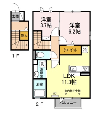 2/22 間取