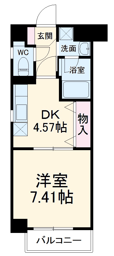 ポポラーレ白鳥の間取り