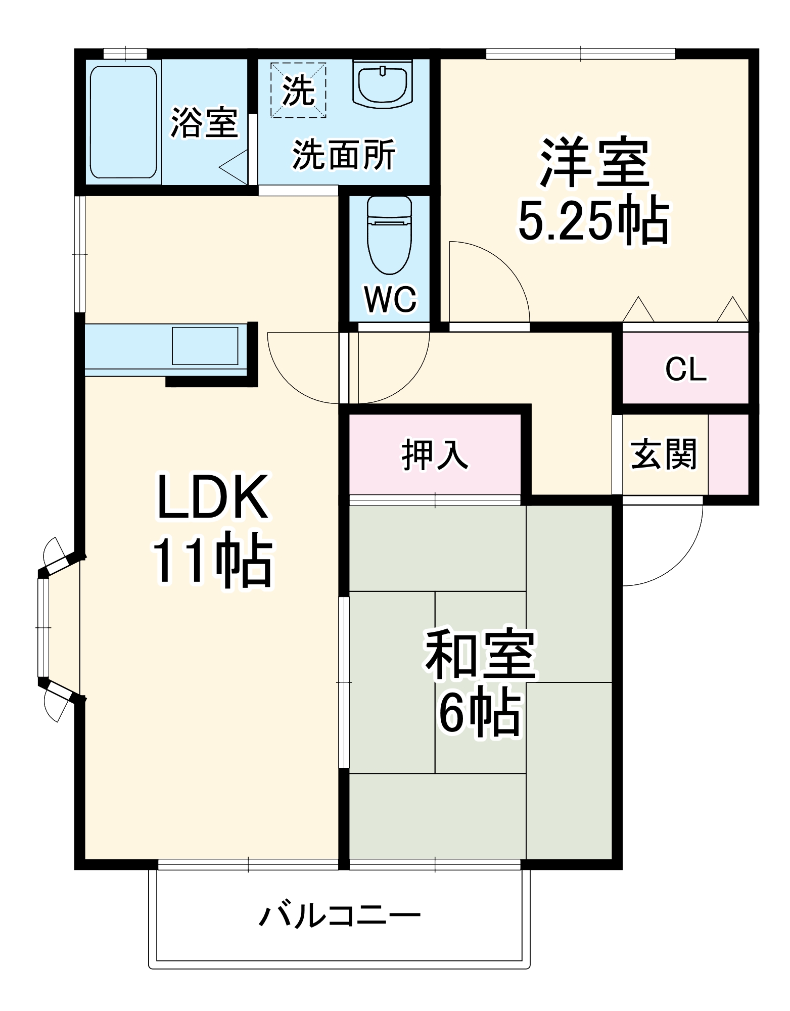 ウィンディア参番館の間取り