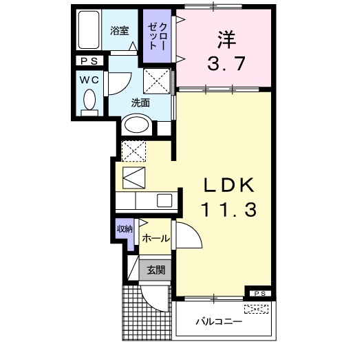インプレスの間取り