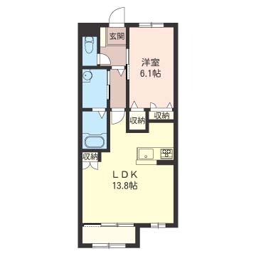 ベルクレストの間取り