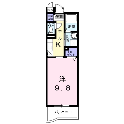 ジェル メゾンの間取り