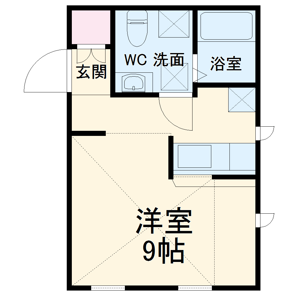 プリマルージュ松戸の間取り