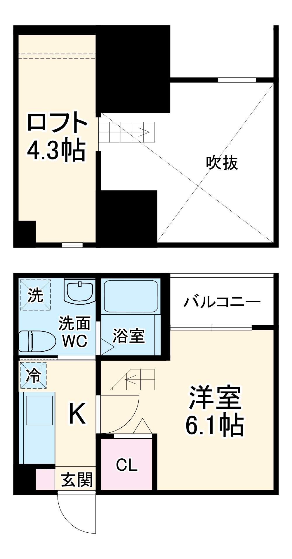リッチモンドの間取り