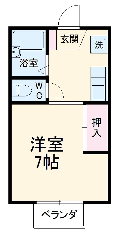 プレジュール柴田の間取り