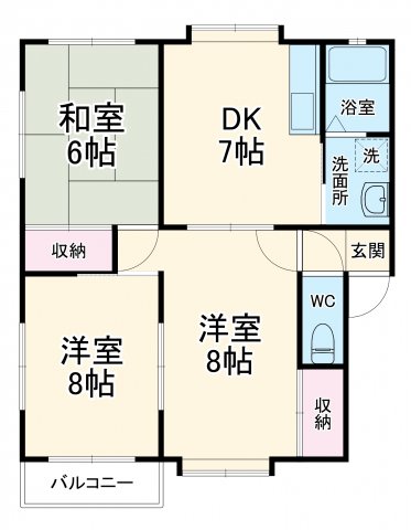 コーハウスの間取り