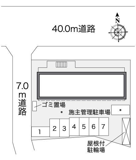 17/17 駐車場