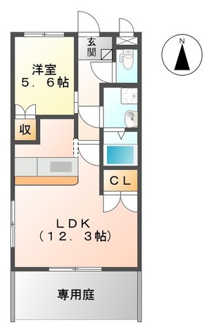 シャルマ・ルム豊田Aの間取り