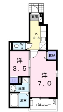 サンリット アインツ YuAの間取り