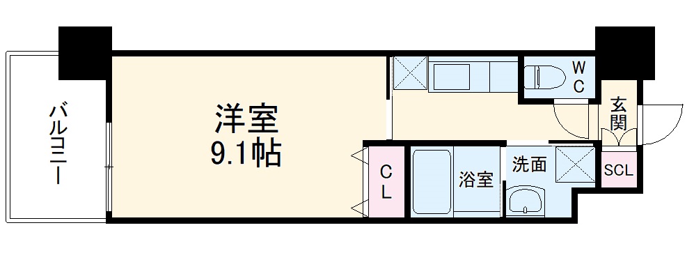 Gokiso Terraceの間取り