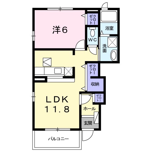 フローリッシュの間取り
