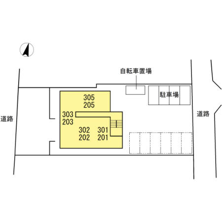 3/4 駐車場