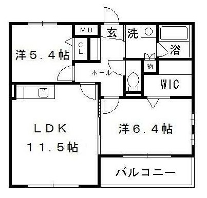 テグレビアンコの間取り