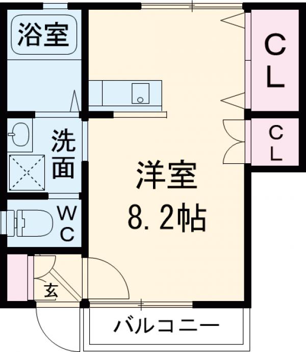 Woody parkの間取り