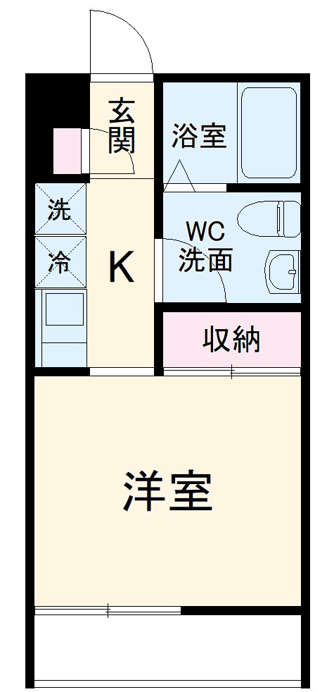 DEN三郷中央の間取り