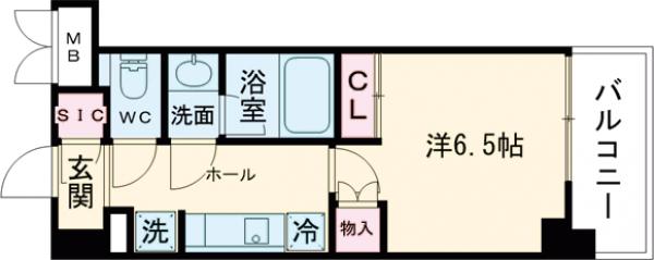 グランエール駒込の間取り