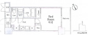 グランエール駒込の間取り