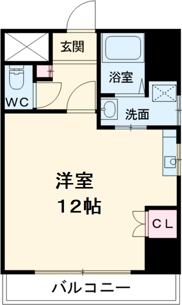 レジデンシア東別院の間取り