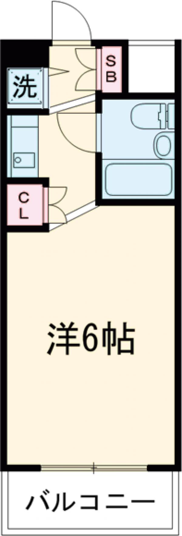 ハイムピア8増築の間取り