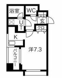 スパシエ新中野カステールの間取り