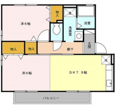 マリノ カンパネッラ Bの間取り