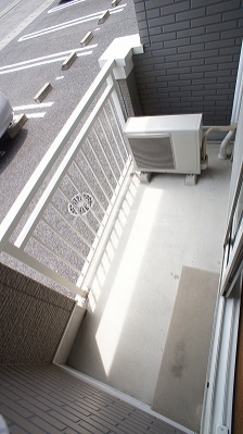 12/24 バルコニー